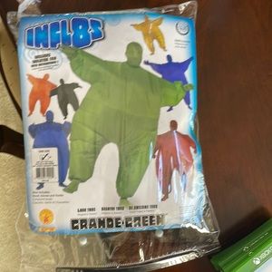 Costume, Infl8s, inflatable green, one size